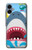 W3947 Shark Helicopter Cartoon Case Cover Custodia e Flip Case per Samsung Galaxy A06