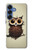W0360 Coffee Owl Case Cover Custodia e Flip Case per Samsung Galaxy S25