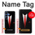 W1805 Black Suit Case Cover Custodia e Flip Case per Samsung Galaxy S25