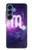 W3370 Zodiac Scorpio Case Cover Custodia e Flip Case per Samsung Galaxy S25