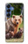 W3558 Bear Family Case Cover Custodia e Flip Case per Samsung Galaxy S25