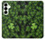 W0358 Clover Lucky Leaf Case Cover Custodia e Flip Case per Samsung Galaxy S25 Plus