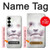 W0884 Horror Face Case Cover Custodia e Flip Case per Samsung Galaxy S25 Plus