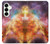 W1963 Nebula Rainbow Space Case Cover Custodia e Flip Case per Samsung Galaxy S25 Plus