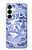 W2768 Willow Pattern Graphic Case Cover Custodia e Flip Case per Samsung Galaxy S25 Plus