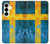 W2990 Sweden Football Soccer Case Cover Custodia e Flip Case per Samsung Galaxy S25 Plus