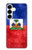 W3022 Haiti Flag Case Cover Custodia e Flip Case per Samsung Galaxy S25 Plus