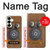 W3146 Antique Wall Retro Dial Phone Case Cover Custodia e Flip Case per Samsung Galaxy S25 Plus