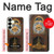 W3173 Grandfather Clock Antique Wall Clock Case Cover Custodia e Flip Case per Samsung Galaxy S25 Plus