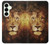 W3182 Lion Case Cover Custodia e Flip Case per Samsung Galaxy S25 Plus