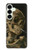 W3358 Vincent Van Gogh Skeleton Cigarette Case Cover Custodia e Flip Case per Samsung Galaxy S25 Plus