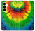 W3422 Tie Dye Case Cover Custodia e Flip Case per Samsung Galaxy S25 Plus