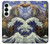 W3851 World of Art Van Gogh Hokusai Da Vinci Case Cover Custodia e Flip Case per Samsung Galaxy S25 Plus