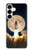 W3859 Bitcoin to the Moon Case Cover Custodia e Flip Case per Samsung Galaxy S25 Plus