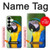 W3888 Macaw Face Bird Case Cover Custodia e Flip Case per Samsung Galaxy S25 Plus