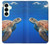 W3898 Sea Turtle Case Cover Custodia e Flip Case per Samsung Galaxy S25 Plus