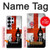 W2979 England Football Soccer Case Cover Custodia e Flip Case per Samsung Galaxy S25 Ultra