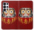 W3023 Japan Good Luck Daruma Doll Case Cover Custodia e Flip Case per Samsung Galaxy S25 Ultra