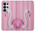 W3805 Flamingo Pink Pastel Case Cover Custodia e Flip Case per Samsung Galaxy S25 Ultra