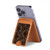 W0553 Snake Skin Magnetic Card Holder Wallet Stand with MagSafe for iPhone 16 15 14 13 Pro Max