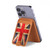 W2303 British UK Vintage Flag Magnetic Card Holder Wallet Stand with MagSafe for iPhone 16 15 14 13 Pro Max