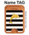 W2882 Black and White Striped Gold Dolphin Magnetic Card Holder Wallet Stand with MagSafe for iPhone 16 15 14 13 Pro Max