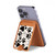 W2904 Dog Paw Prints Magnetic Card Holder Wallet Stand with MagSafe for iPhone 16 15 14 13 Pro Max