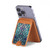 W3809 Mermaid Fish Scale Magnetic Card Holder Wallet Stand with MagSafe for iPhone 16 15 14 13 Pro Max