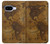W2861 Antique World Map Case Cover Custodia e Flip Case per Google Pixel 9a W2861 Antique World Map Case Cover Custodia e Flip Case per Google Pixel 9a