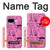 W2885 Paris Pink Case Cover Custodia e Flip Case per Google Pixel 9a W2885 Paris Pink Case Cover Custodia e Flip Case per Google Pixel 9a