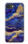 W3906 Navy Blue Purple Marble Case Cover Custodia e Flip Case per iPhone 16e