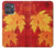 W0479 Maple Leaf Case Cover Custodia e Flip Case per Motorola Moto G Power (2025)