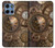 W3927 Compass Clock Gage Steampunk Case Cover Custodia e Flip Case per Motorola Moto G 5G (2025)