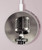 W3495 Vintage Microphone Caricabatterie wireless da 15W, tipo C, per iPhone e Android, con luce LED