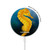 W2444 Seahorse Underwater World Caricabatterie wireless magnetico con MagSafe 15W per iPhone 16 15 14 13 12