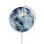 W2689 Blue Marble Texture Graphic Printed Caricabatterie wireless magnetico con MagSafe 15W per iPhone 16 15 14 13 12