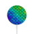 W2930 Mermaid Fish Scale Caricabatterie wireless magnetico con MagSafe 15W per iPhone 16 15 14 13 12