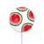 W3236 Watermelon Pattern Caricabatterie wireless magnetico con MagSafe 15W per iPhone 16 15 14 13 12