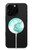 W3399 Green Marble Graphic Print Caricabatterie wireless magnetico con MagSafe 15W per iPhone 16 15 14 13 12