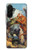 W3331 Peter Paul Rubens Tiger und Lowenjagd Case Cover Custodia e Flip Case per Samsung Galaxy A26