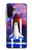 W3913 Colorful Nebula Space Shuttle Case Cover Custodia e Flip Case per Samsung Galaxy A26