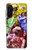 W3914 Colorful Nebula Astronaut Suit Galaxy Case Cover Custodia e Flip Case per Samsung Galaxy A26