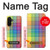 W3942 LGBTQ Rainbow Plaid Tartan Case Cover Custodia e Flip Case per Samsung Galaxy A26