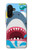 W3947 Shark Helicopter Cartoon Case Cover Custodia e Flip Case per Samsung Galaxy A26