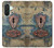 W3955 Vintage Keyhole Weather Door Case Cover Custodia e Flip Case per Samsung Galaxy A26