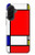 W0157 Composition Red Blue Yellow Case Cover Custodia e Flip Case per Samsung Galaxy A36