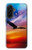 W3841 Bald Eagle Flying Colorful Sky Case Cover Custodia e Flip Case per Samsung Galaxy A36