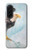 W3843 Bald Eagle On Ice Case Cover Custodia e Flip Case per Samsung Galaxy A36