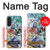W0588 Wall Graffiti Case Cover Custodia e Flip Case per Samsung Galaxy A56