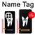 W1591 Anonymous Man in Black Suit Case Cover Custodia e Flip Case per OnePlus 13